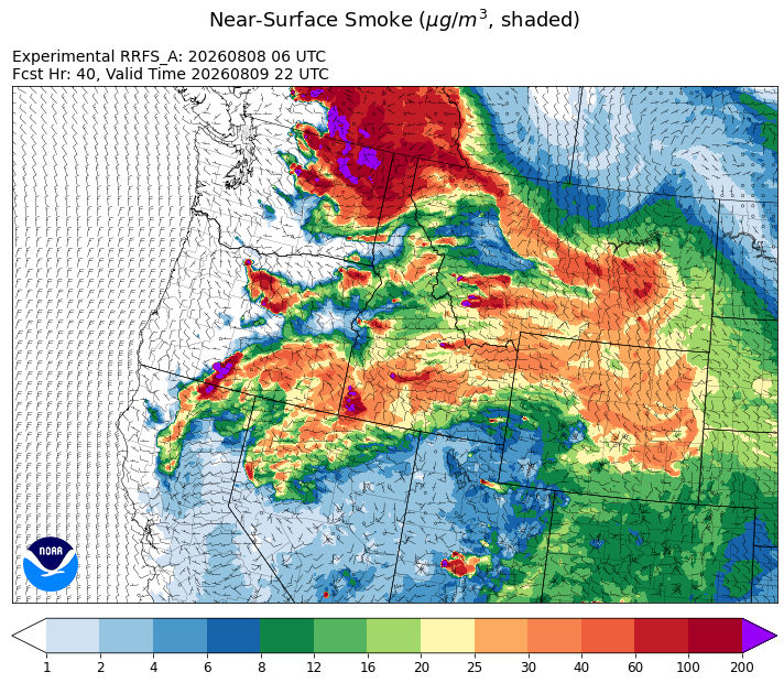 HRRR Smoke Model